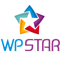 WP Star logo, WP Star contact details