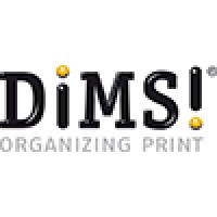 EFI DiMS! organizing print logo, EFI DiMS! organizing print contact details