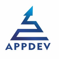 AppDev logo, AppDev contact details