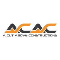 A Cut Above Constructions logo, A Cut Above Constructions contact details