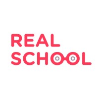 The RealSchool logo, The RealSchool contact details