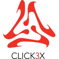 Click 3X logo, Click 3X contact details