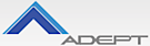 Adept logo, Adept contact details