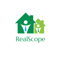 RealScope logo, RealScope contact details