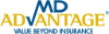 MDAdvantage logo, MDAdvantage contact details