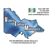 Victoria Lighting Maintenance logo, Victoria Lighting Maintenance contact details