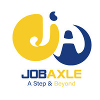 JobAxle logo, JobAxle contact details