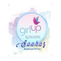 Girl Up Saahas logo, Girl Up Saahas contact details