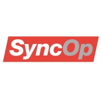 SyncOp logo, SyncOp contact details