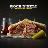 'Rock''N Deli Montreal Smoked Meat' logo, 'Rock''N Deli Montreal Smoked Meat' contact details