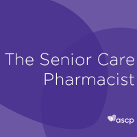 The Senior Care Pharmacist Journal logo, The Senior Care Pharmacist Journal contact details