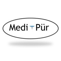 Medi-PÃ¼r logo, Medi-PÃ¼r contact details