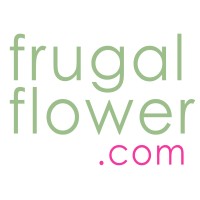 The Frugal Flower logo, The Frugal Flower contact details