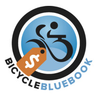 BicycleBlueBook.com logo, BicycleBlueBook.com contact details