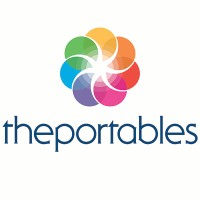 The Portables logo, The Portables contact details