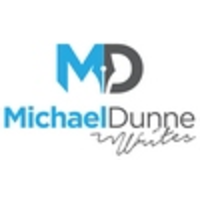 Michael Dunne - Writes logo, Michael Dunne - Writes contact details