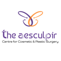 The Aesculpir logo, The Aesculpir contact details