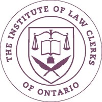 Institute of Law Clerks of Ontario logo, Institute of Law Clerks of Ontario contact details