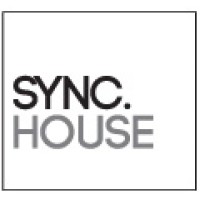 The SyncHouse logo, The SyncHouse contact details