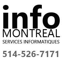 InfoMontréal logo, InfoMontréal contact details