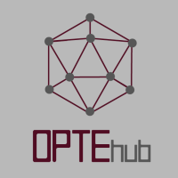 OpteHub logo, OpteHub contact details