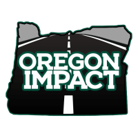 OREGON IMPACT logo, OREGON IMPACT contact details