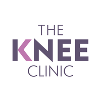 The Knee Clinic logo, The Knee Clinic contact details