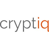 CryptIQ logo, CryptIQ contact details