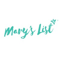 Mary's List logo, Mary's List contact details