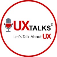 UXTalksIn logo, UXTalksIn contact details