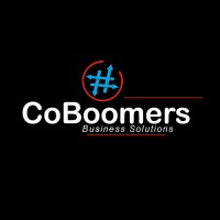 CoBoomers logo, CoBoomers contact details