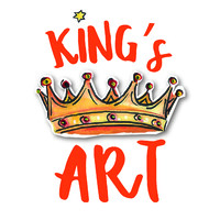 KING's ART logo, KING's ART contact details