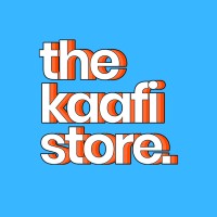 The Kaafi Store logo, The Kaafi Store contact details