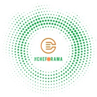 The Cheforama logo, The Cheforama contact details