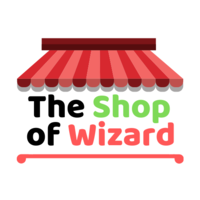 The Shop of Wizard logo, The Shop of Wizard contact details