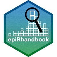 The Epidemiologist R Handbook logo, The Epidemiologist R Handbook contact details