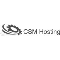 CSM Hosting logo, CSM Hosting contact details