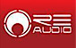 RE Audio logo, RE Audio contact details