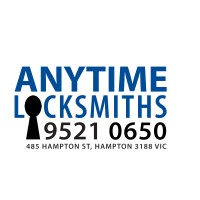 Anytime Locksmith logo, Anytime Locksmith contact details