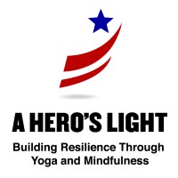 A Hero's Light logo, A Hero's Light contact details