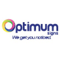 Optimum Signs logo, Optimum Signs contact details