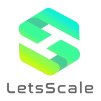 LetsScale logo, LetsScale contact details