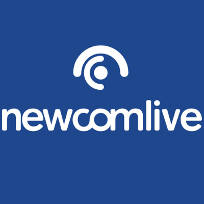 NewComLive logo, NewComLive contact details