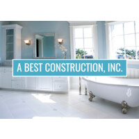 A Best Construction logo, A Best Construction contact details