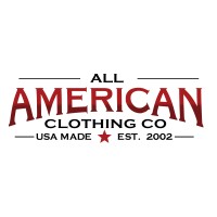 All American Clothing Co. logo, All American Clothing Co. contact details