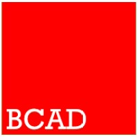 BCAD logo, BCAD contact details