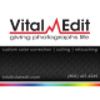 Vital Edit logo, Vital Edit contact details