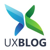 The UX Blog logo, The UX Blog contact details