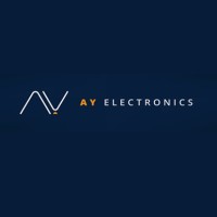 A.Y Electronics logo, A.Y Electronics contact details