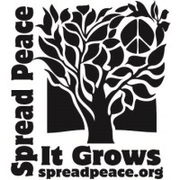 SpreadPeace.org logo, SpreadPeace.org contact details